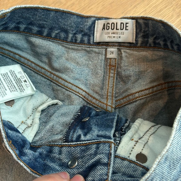 Agolde - Parker Short - Size 24 - Picture 3 of 3